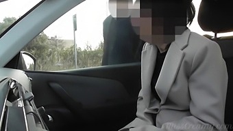 Public Sex With A French Wife And A Stranger In A Car Park: A Steamy Encounter