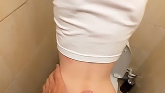 Blowjob And Fucking In The Toilet And Room, With Group Sex And Public Sex