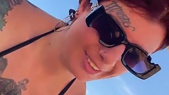 I Gave Him A Blowjob On The Beach In Public
