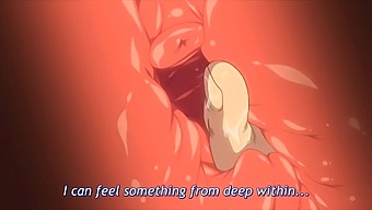 A Petite Hentai Girl With Small Breasts Is Dominated By A Larger Man During Sex