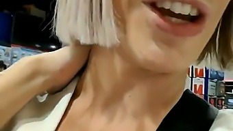Public Thrill: Milf'S Encounter With A 18-Year-Old In A Shopping Mall