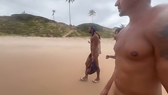 My Girlfriend And I Visited The Beach And Embraced The Nudist Lifestyle
