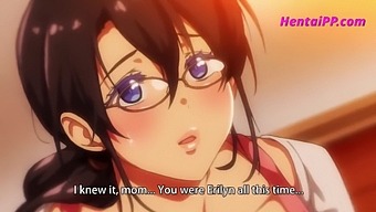 Steamy Anime Encounter Of Seductive Stepmom And Young Boy