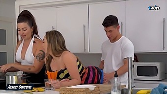 Beautiful Latina Babe Has Natural Big Boobs And Squirts While Getting Fucked By A Pornstar.